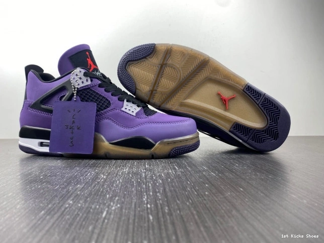 Purple (Friends Trendy Travis Retro 4 and 766296 Scott LN 996 Family) Jordan 1218